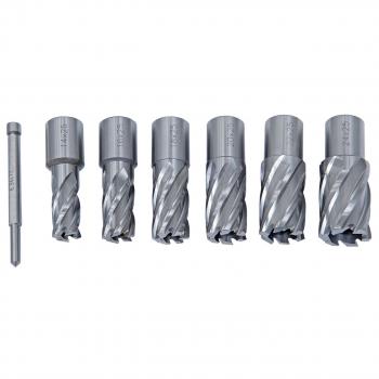 Bernardo HSS-Standard Kernbohrer-Set CDS, 14 - 24 mm, Bohrtiefe 25 mm